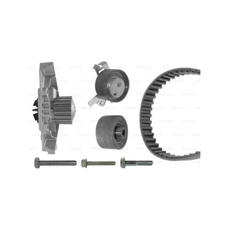 Pompe à eau + kit de courroie de distribution BOSCH 1 987 948 718