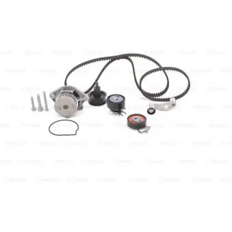 Pompe à eau + kit de courroie de distribution BOSCH 1 987 948 886