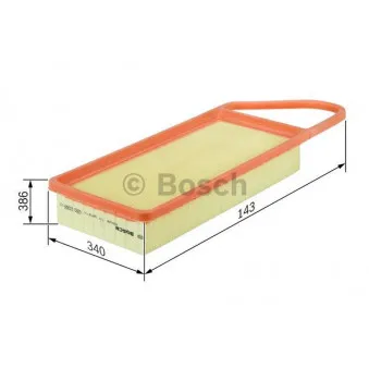 Filtre à air BOSCH F 026 400 005