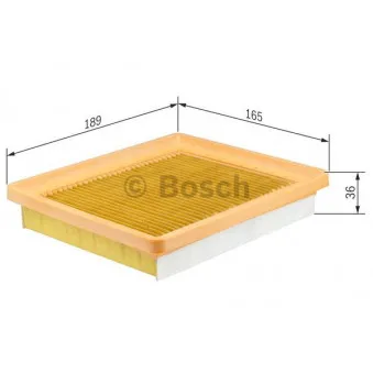 Filtre à air BOSCH F 026 400 271