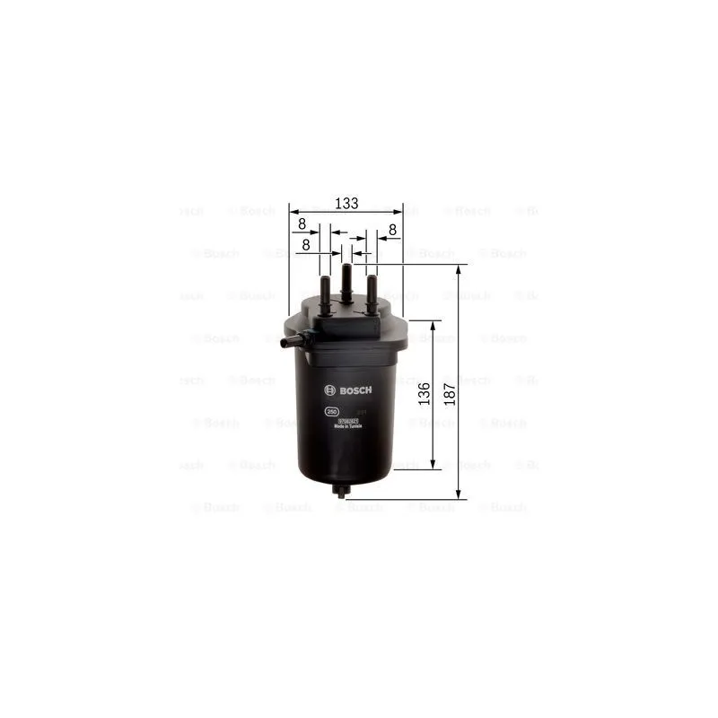 Filtre à carburant BOSCH F 026 402 074