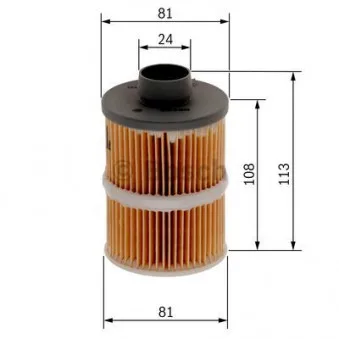 Filtre à carburant BOSCH F 026 402 078
