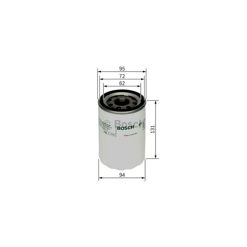 Filtre à huile BOSCH F 026 407 084