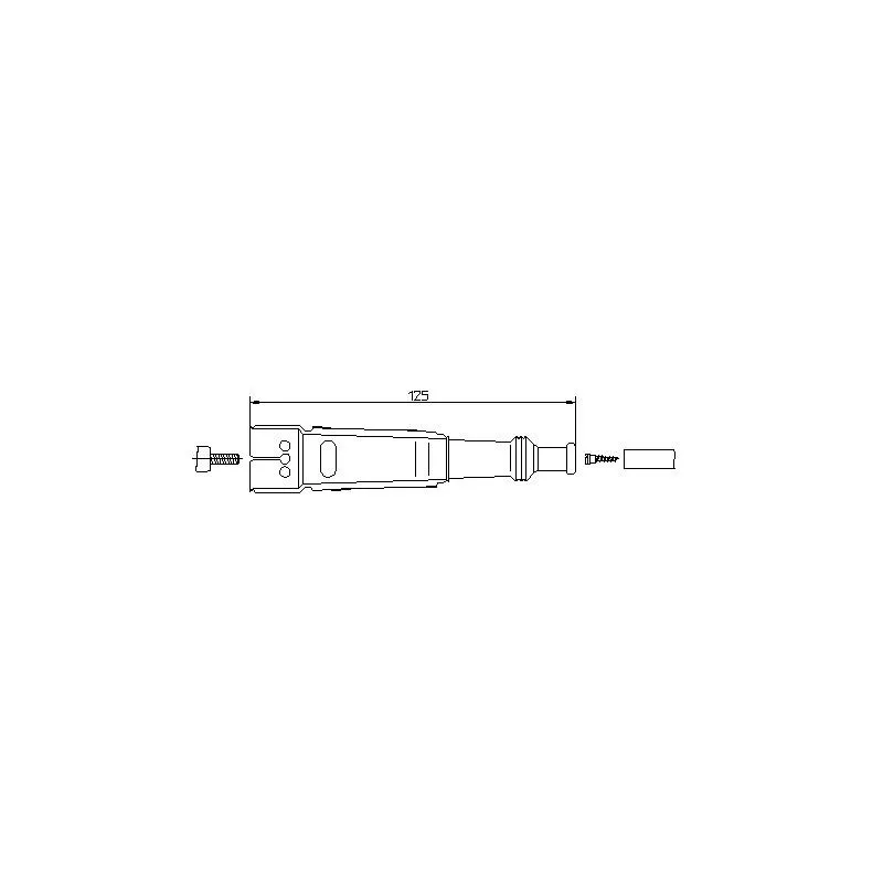 Fiche, bougie d'allumage BREMI 10210/5