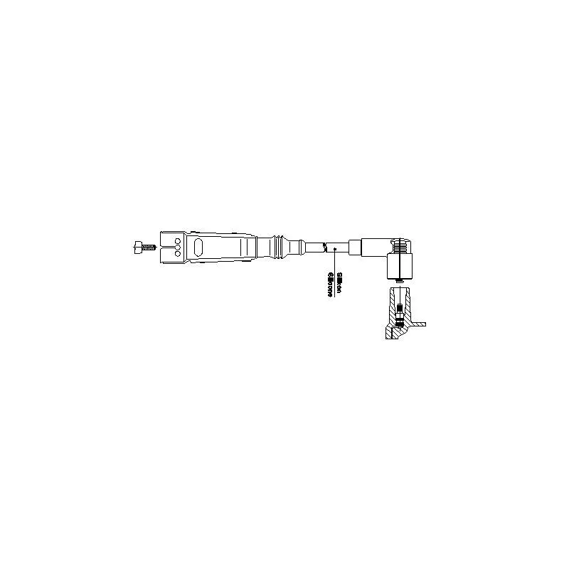 Câble d'allumage BREMI 111A66