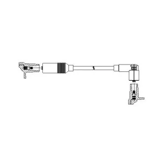 Câble d'allumage BREMI 115/60