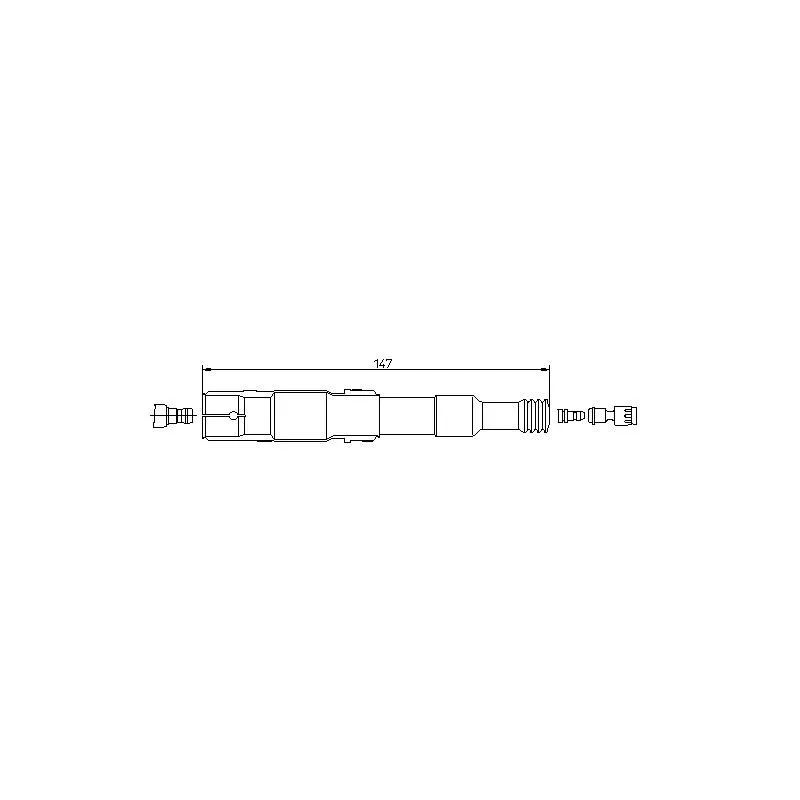 Fiche, bougie d'allumage BREMI 13262A5