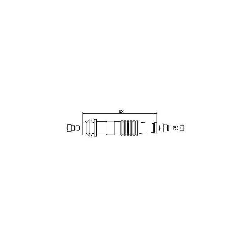 Fiche, bougie d'allumage BREMI 13310A5