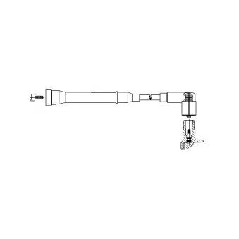 Câble d'allumage BREMI 140/105