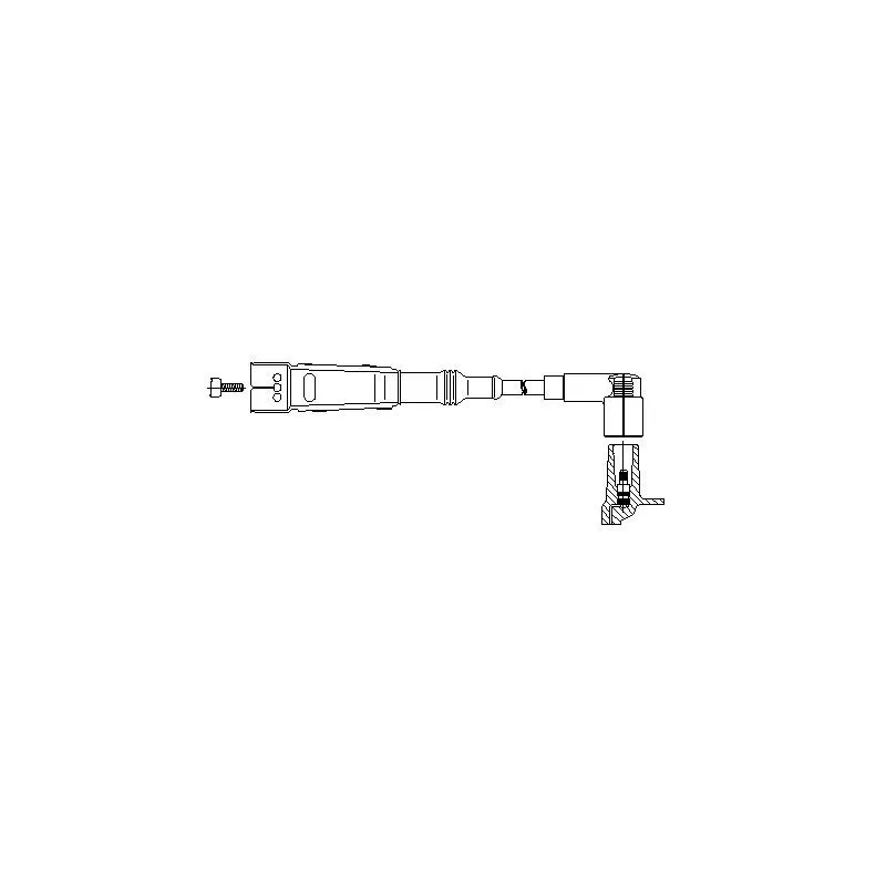 Câble d'allumage BREMI 151/80