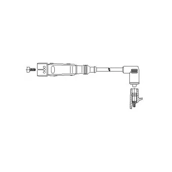 Câble d'allumage BREMI 154/75