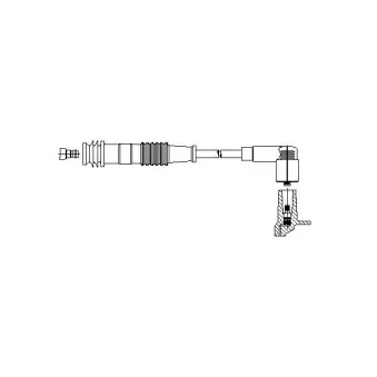 Câble d'allumage BREMI 172/47