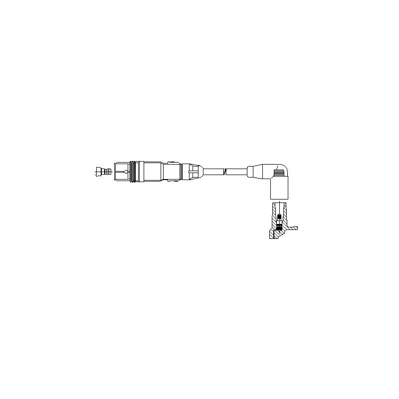 Câble d'allumage BREMI 199R77