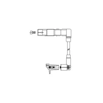 Câble d'allumage BREMI 1A03/26