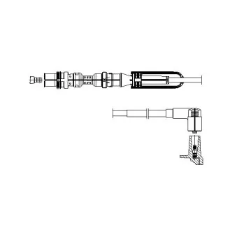 Câble d'allumage BREMI 1A10E73