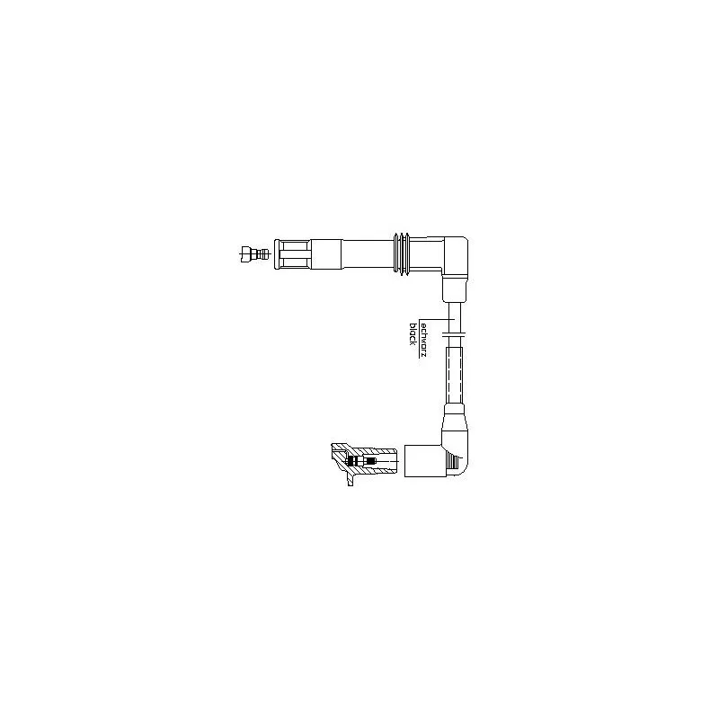 Câble d'allumage BREMI 1A13E47