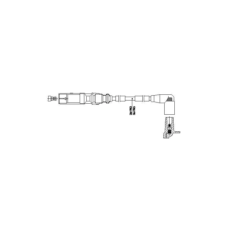 Câble d'allumage BREMI 1A22F64