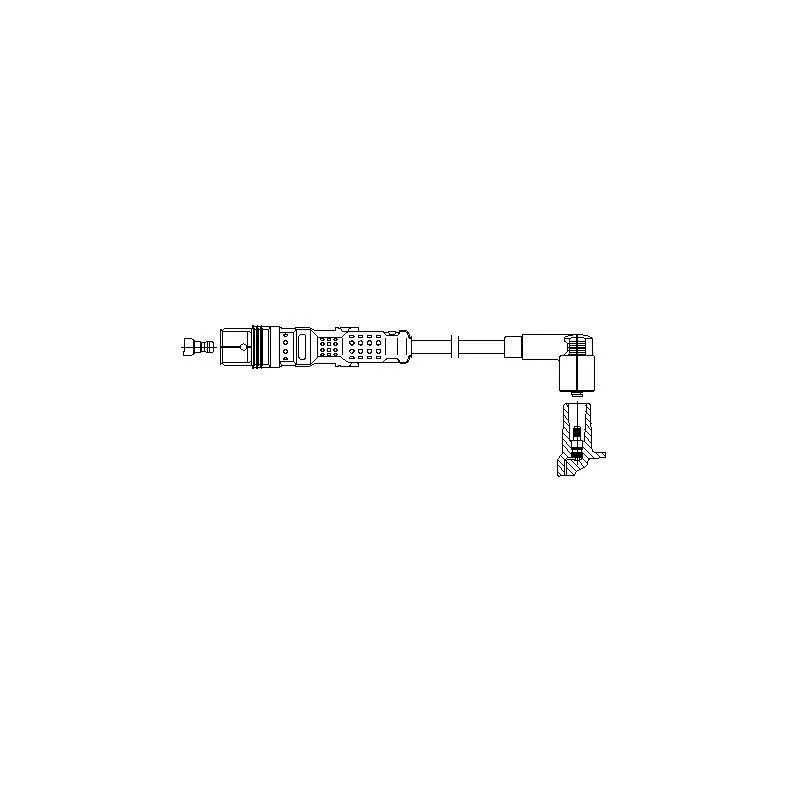 Câble d'allumage BREMI 1A25/89