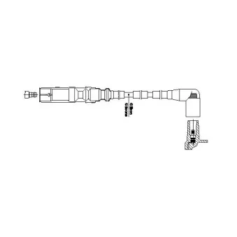 Câble d'allumage BREMI 1A32H42