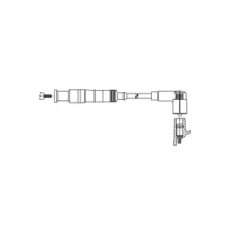 Câble d'allumage BREMI 204/76