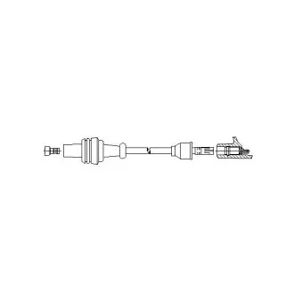 Câble d'allumage BREMI 320/60