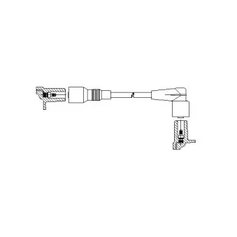 Câble d'allumage BREMI 351/60
