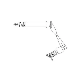 Câble d'allumage BREMI 370/60