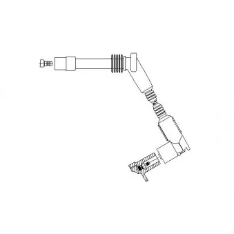 Câble d'allumage BREMI 379S24