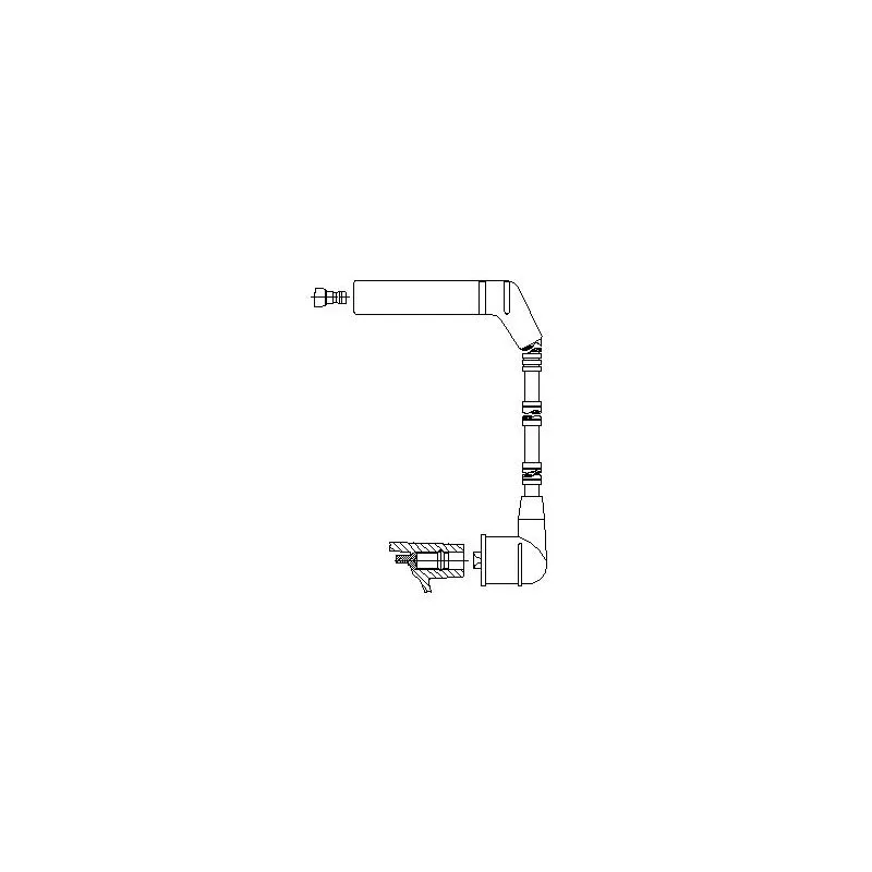 Câble d'allumage BREMI 3A40H110
