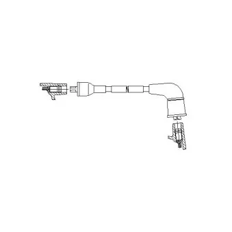 Câble d'allumage BREMI 3A41E37