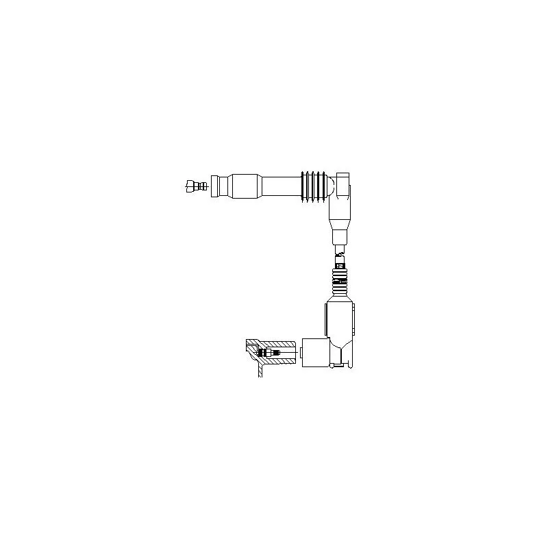 Câble d'allumage BREMI 3A49E31