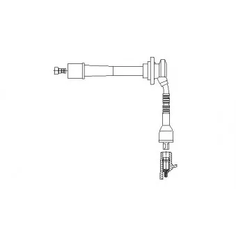 Câble d'allumage BREMI 3A51F38