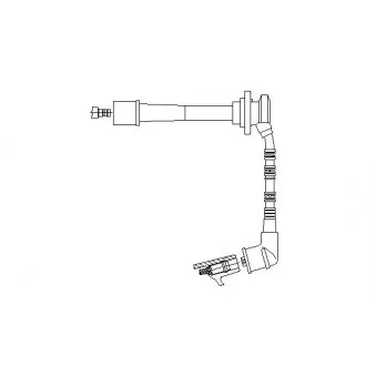 Câble d'allumage BREMI 3A57J71