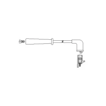 Câble d'allumage BREMI 495/87