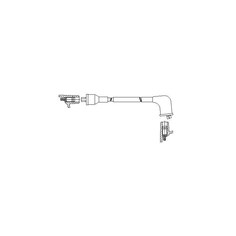 Câble d'allumage BREMI 615E43