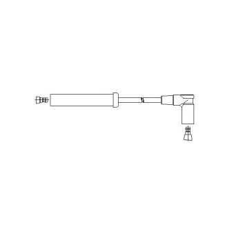Câble d'allumage BREMI 624/60