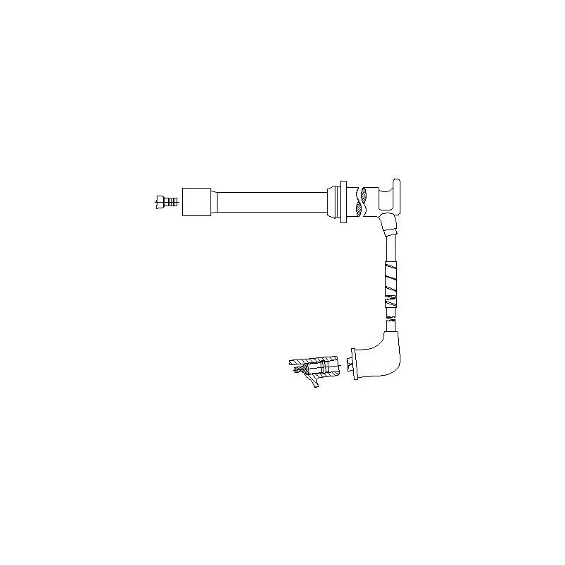 Câble d'allumage BREMI 658E110