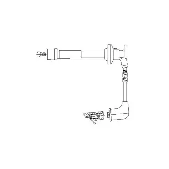 Câble d'allumage BREMI 660E31