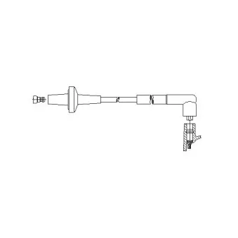 Câble d'allumage BREMI 684E40