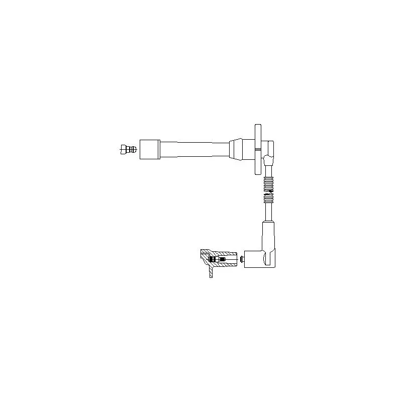 Câble d'allumage BREMI 6A41E48