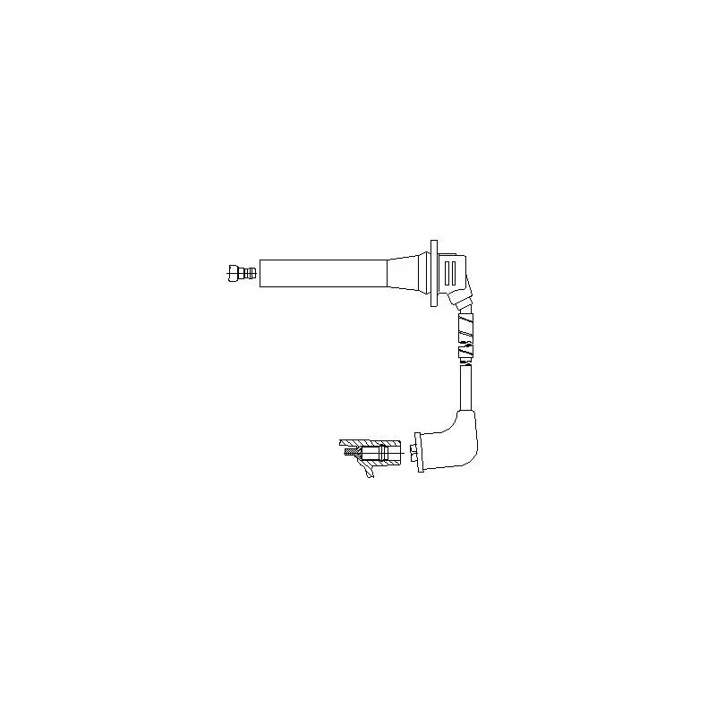 Câble d'allumage BREMI 6A63E45