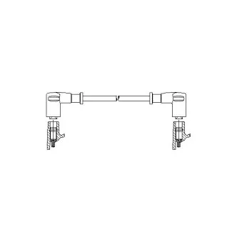 Câble d'allumage BREMI 728/60