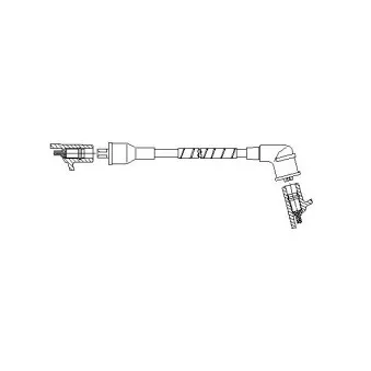 Câble d'allumage BREMI 732E33