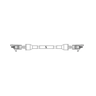Câble d'allumage BREMI 736E33