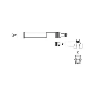 Câble d'allumage BREMI 817E60