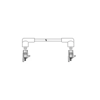 Câble d'allumage BREMI 820/66