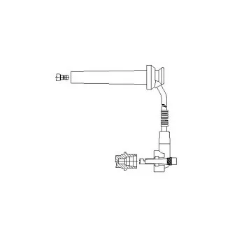 Câble d'allumage BREMI 891E38