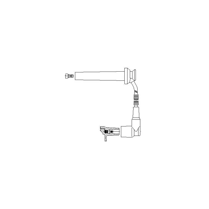 Câble d'allumage BREMI 8A15E37