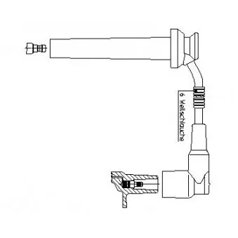 Câble d'allumage BREMI 8A15R110