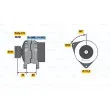 Alternateur BOSCH 0 123 310 022 - Visuel 3